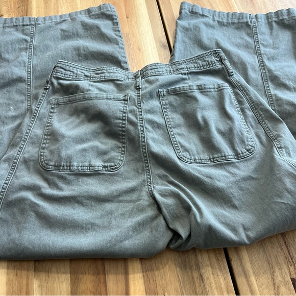 Celebrity Pink REgeneration High Rise Wide Leg Pants Women’s 13/31 Olive Green - Picture 4 of 8